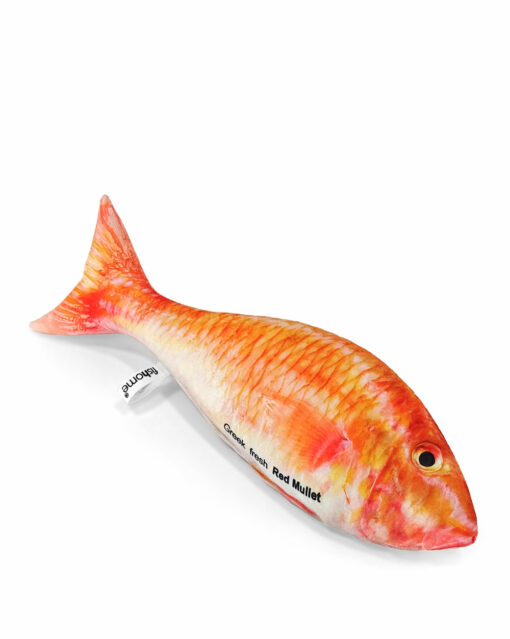 Red Mullet Fish Pillow 