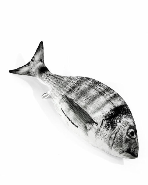 White Sea Bream Fish Pillow